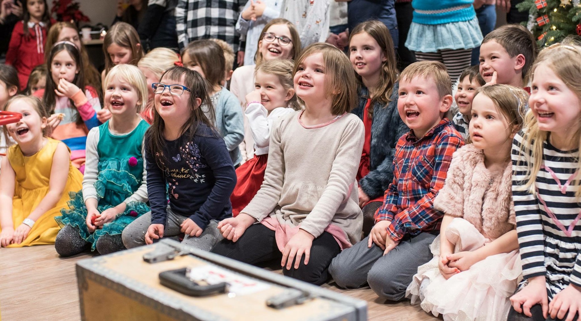 Årets juletrefest for Kjellers innbyggere